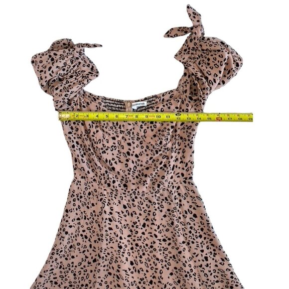 Reformation Quin Tie Sleeve Mini Dress - Picture 11 of 13